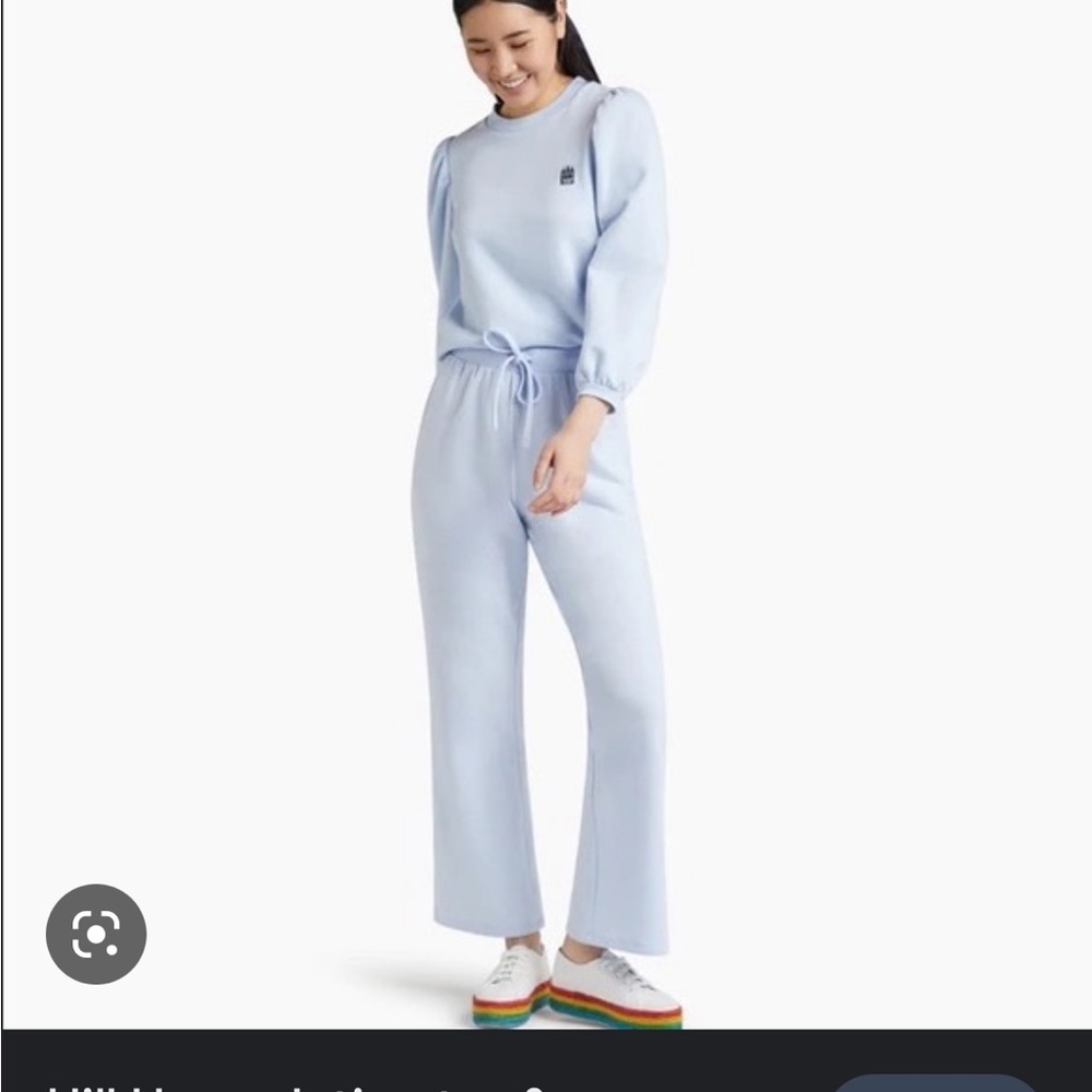 Hill House Home teddy sweatshirt and pants set